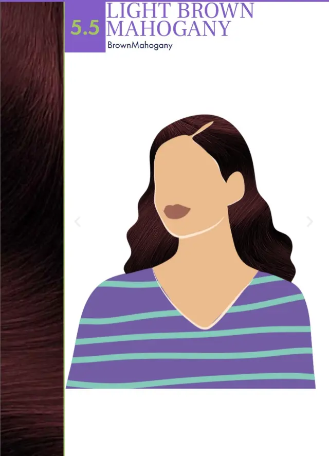 FlowerTint Light Mahogany Brown 5.5 - FTL10019