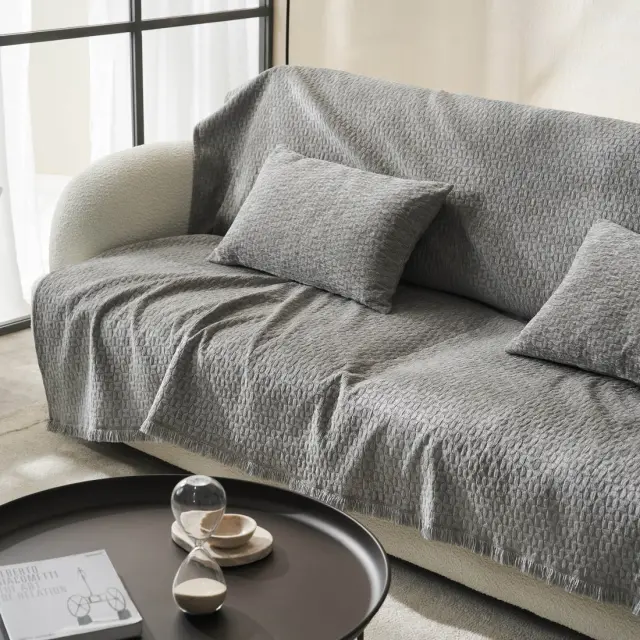 Ριχτάρι Πολυθρόνας Gofis Home Ondine 20-07-184-1/15 Silver Grey 180x175 3