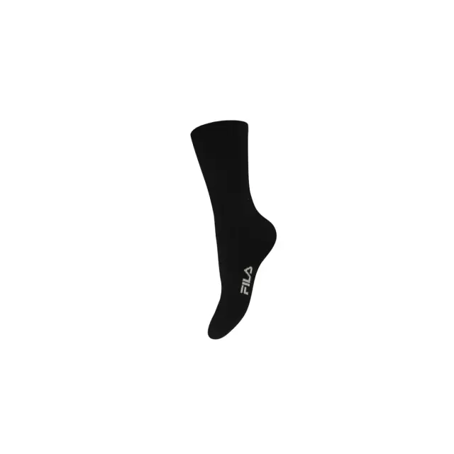 Fila Unisex Κάλτσες Lifestyle - 2 Ζεύγη, Χρώμα Black Cream - 35-38 2