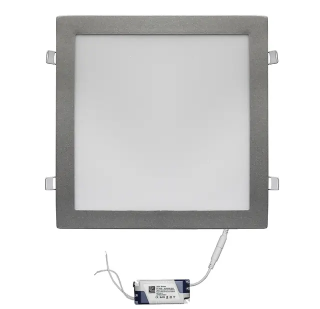 LED ΦΩΤΙΣ.ΨΕΥΔΟΡ ΑΛΟΥΜΙΝΙΟΥ ΤΕΤΡΑΓΩΝΟ 30W 3000K 120° ΑΣΗΜΙ