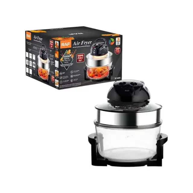 RAF Πολυλειτουργικό Φριτέζα Αέρος 8 σε 1 3500W 17l R.5406 - Multifunctional Airfryer Air Fryer Electric Fryer 3500W 407432