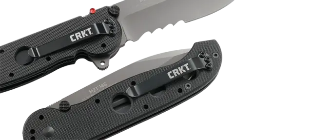 CRKT M21-14G BLACK G10 W/VEFF SERRATIONS 3