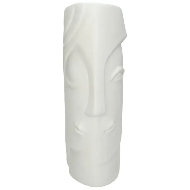Βάζο Λευκό Κεραμικό 13x8.5x25.5cm