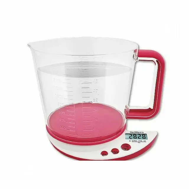Hoomei HM-1250 Ψηφιακή Ζυγαριά Κουζίνας 1gr/5kg