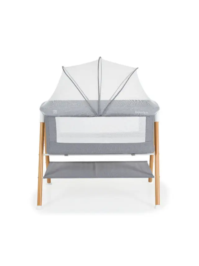 Moni Λίκνο Kalinihta Premium Grey Wooden 3800146249649