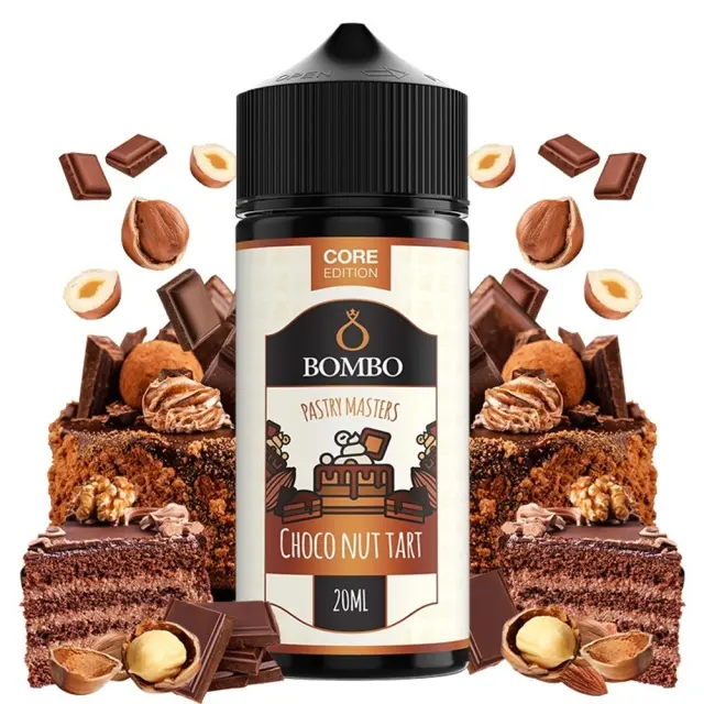 Pastry Masters Choco Nut Tart Core Edition 20ml (120ml) - Bombo Flavorshots