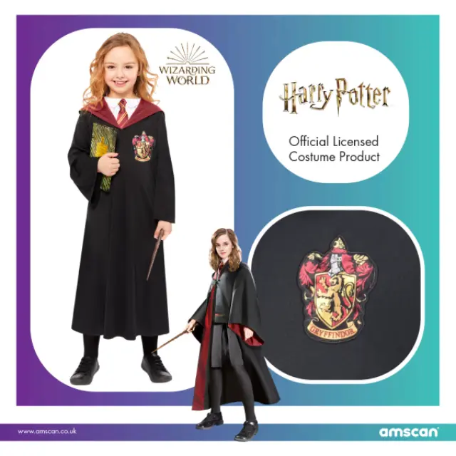 Στολή Hermione - Harry Potter Τήβεννος / 4-6 ετών