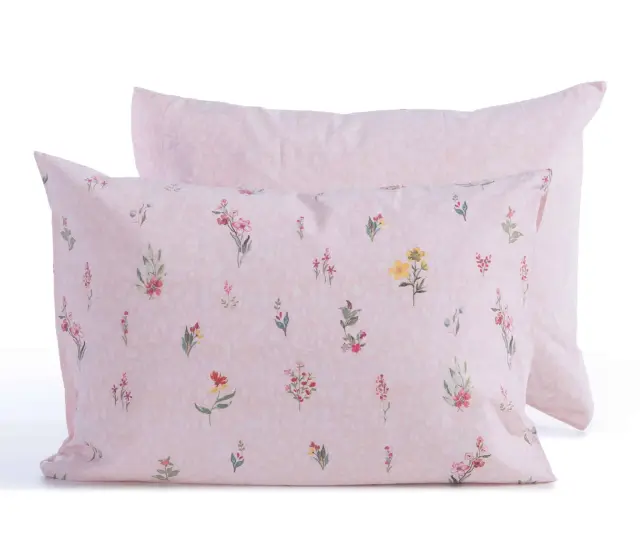 ΜΑΞΙΛΑΡΟΘΚΗ PLANT 52Χ72 NEF-NEF HOMEWARE PINK