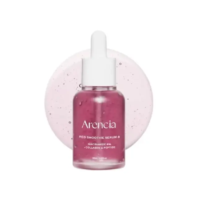 Arencia Red Smoothie Serum 8 Αντιγηραντικός Ορός Προσώπου με Νιασιναμίδη για Σύσφιξη, 30ml
