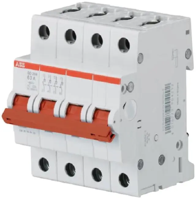 Ραγοδιακόπτης SD204-63 ABB 73561