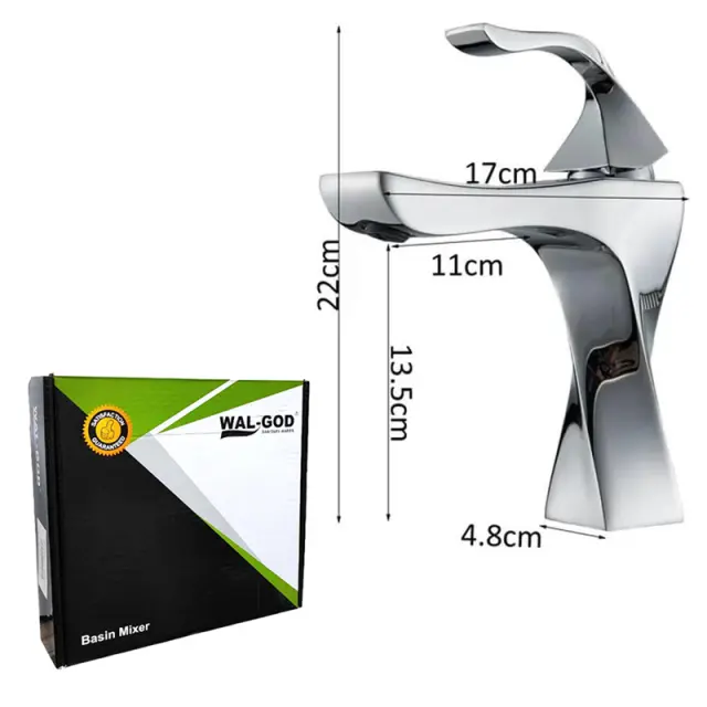 Wal-God Βρύση Νεροχύτη/ Μπαταρία Νιπτήρα - Water Tap Sanitary Wares 99089-44 3