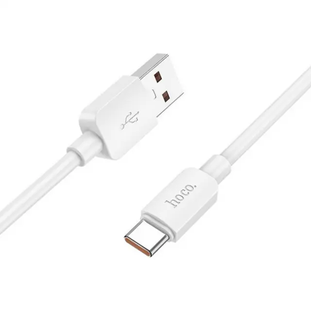 Καλώδιο φόρτισης Hoco X96 Fast Hyper 100W 3A Charging Cable Type-c 1m White 2