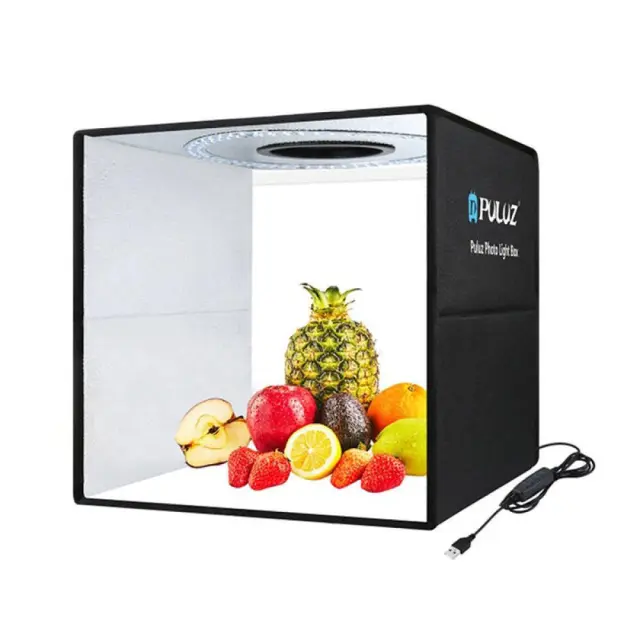 Puluz Photo Box Φωτιζόμενο με Πολλαπλά Backround 40x40x40cm