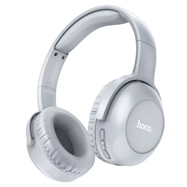 Wireless Ακουστικά Stereo Hoco W33 Art Sound με Μικρόφωνο, AUX v5.0 Γκρι