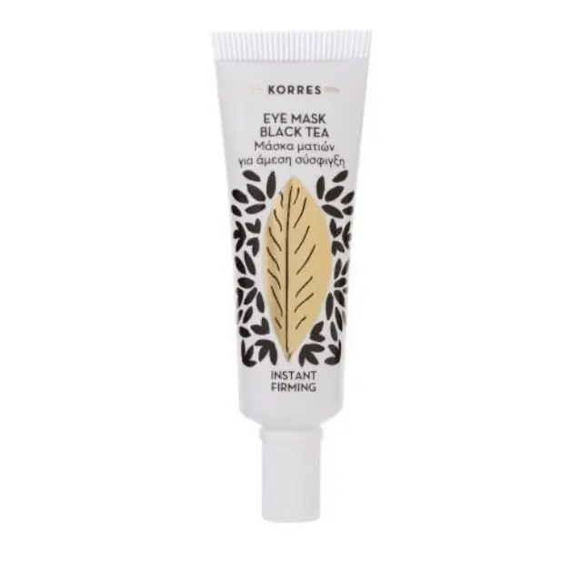 KORRES Black Tea Μάσκα Ματιών για Άμεση Σύσφιξη 6mL