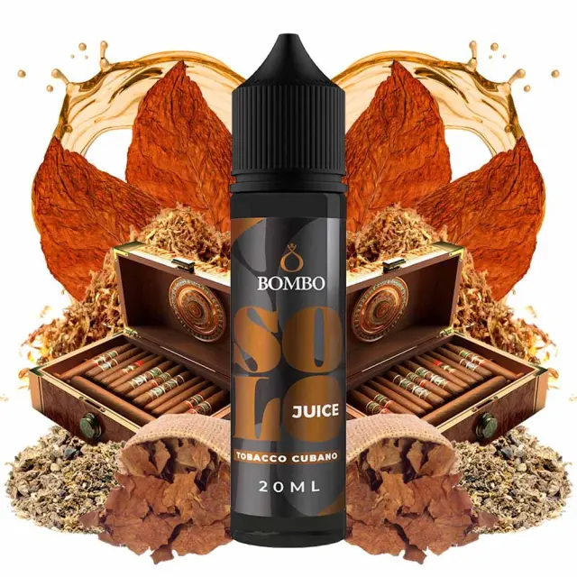 Bombo Solo Juice Tobacco Cubano 15ml/60ml Flavorshot