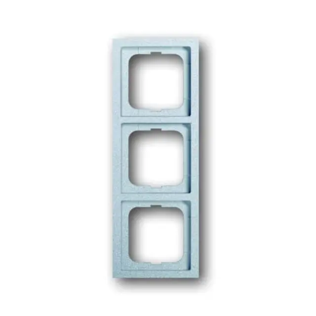 1723-183K-500 Cover Frame 3gang(s) aluminium silver - future linear