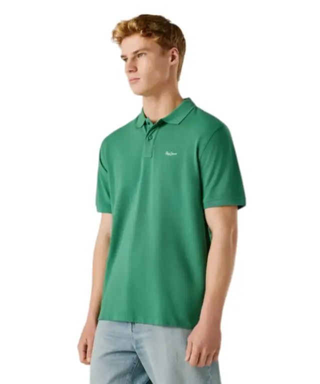 Pepe Jeans - Ανδρικό T-shirt Polo Oscar PM5400087-671 Πράσινο 3