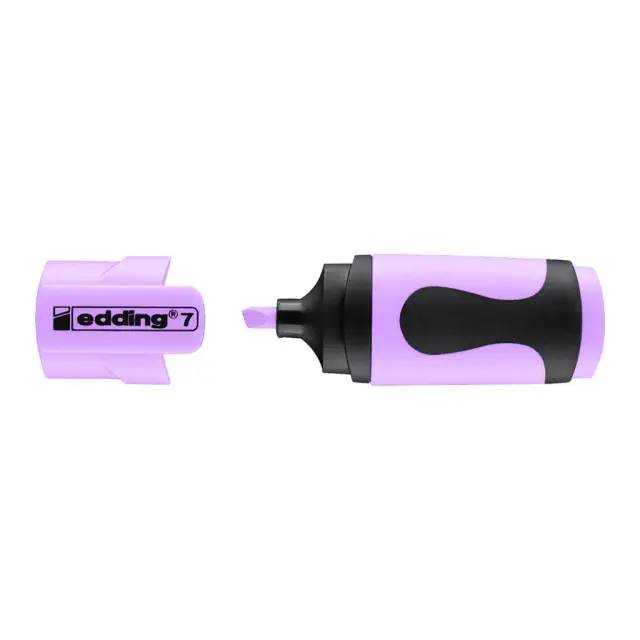 Mini Μαρκαδόρος Υπογράμμισης Edding E-7 Pastel Βιολέ 134 (Edding)