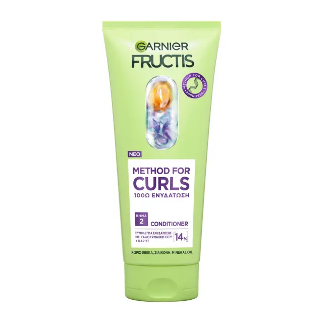 Fructis Method For Curls Βήμα 2 Conditioner 200ml