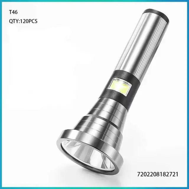 Επαναφορτιζόμενος φακός LED - T46 - 182721 2