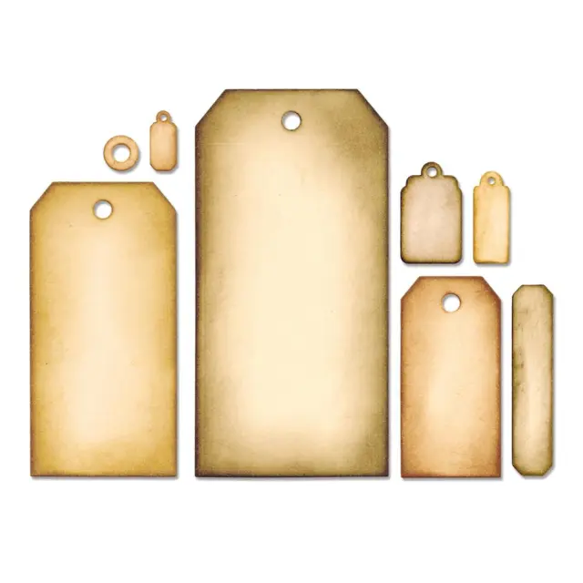 Μήτρες Sizzix Framelits Dies, Ετικέτες, σετ 8 τεμ.