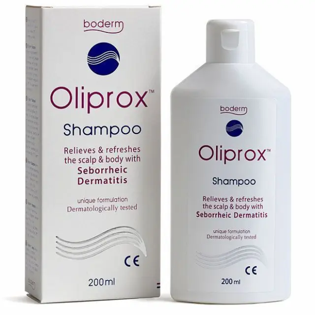 Boderm Oliprox Σαμπουάν κατά της Σμηγματορροϊκής Δερματίτιδας για Όλους τους Τύπους Μαλλιών 200ml