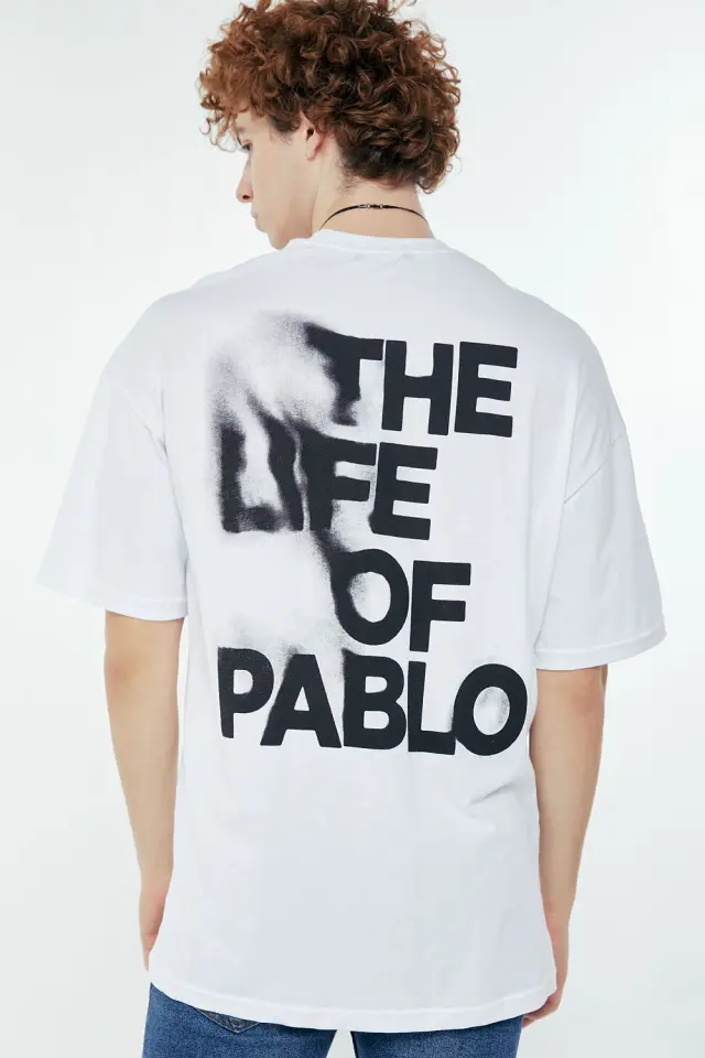 T-Shirt Βαμβακερό Pablo Λευκό 2