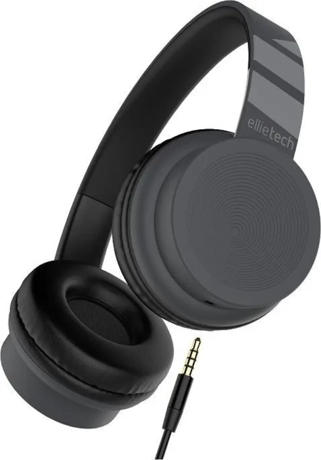 Ellietech HS101 Ενσύρματα Over Ear Ακουστικά Μαύρα