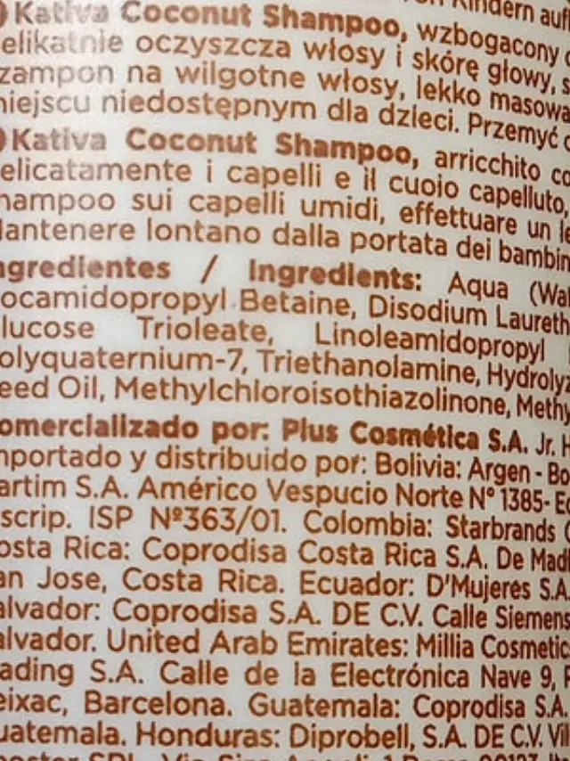 Kativa Coconut Reconstruction & Shine Shampoo 250ml - (σαμπουάν αναδόμησης με οργανικό έλαιο καρύδας) 2