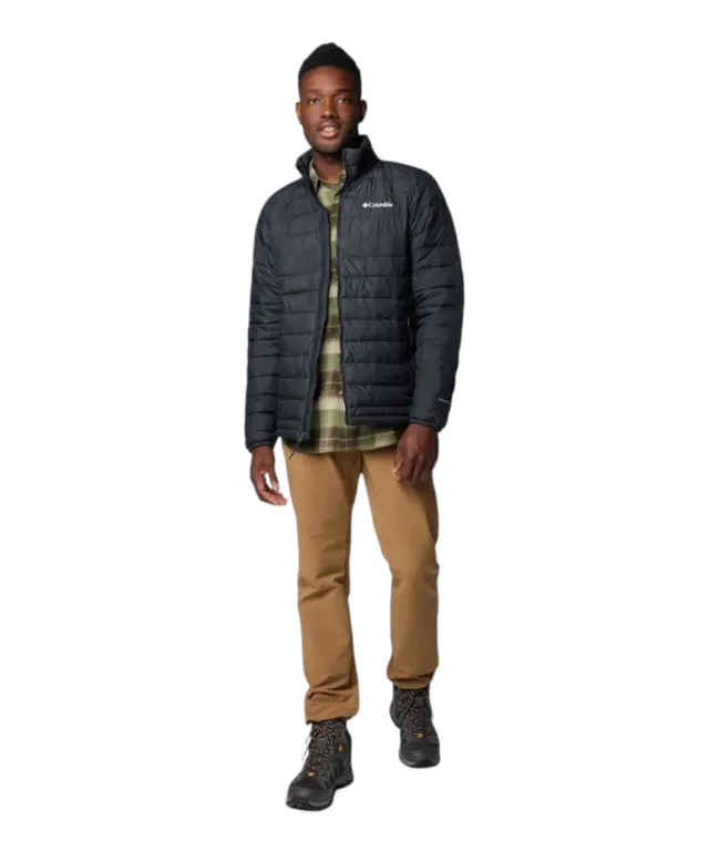 Columbia - Ανδρικό Μπουφάν Powder Lite Ii Puffer 2086964-010 Μαύρο - S 2