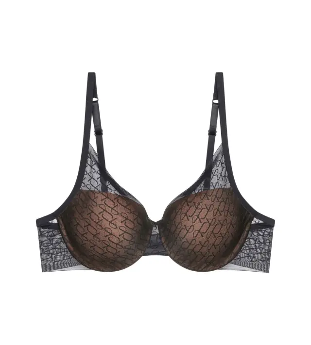 Triumph Σουτιέν Signature Sheer WHP Με Ελαφριά Ενίσχυση Μαύρο 2