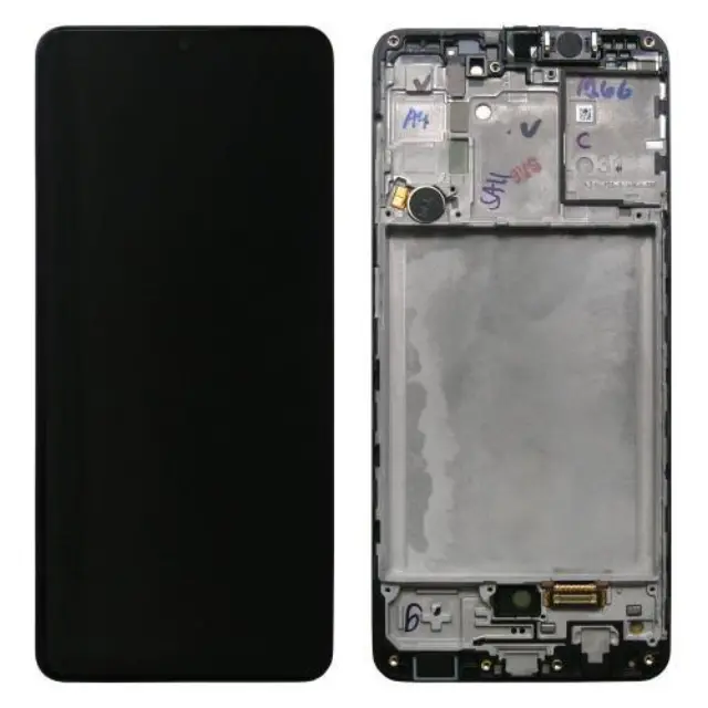 Οθόνη με Touch Screen & Μπροστινή Πρόσοψη Samsung A315G Galaxy A31 Μαύρο (Original) N51023