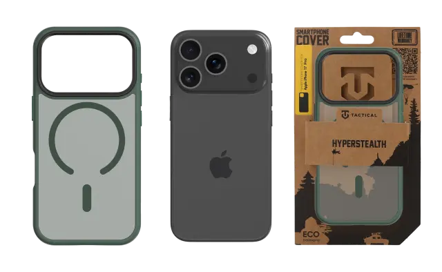 Tactical MagForce Hyperstealth Cover for Apple iPhone 18 Pro/17 Pro Forest Green 3