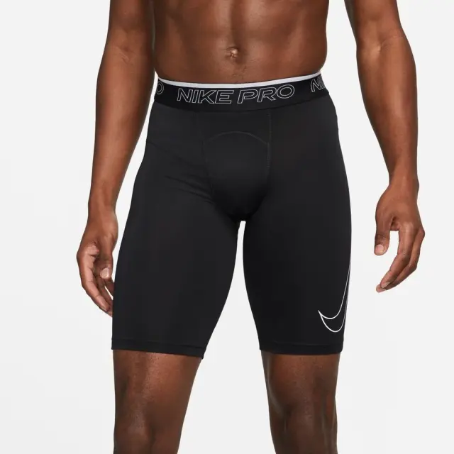 Nike Pro Dri-FIT Short (DD1911-010) - Μαύρο - S