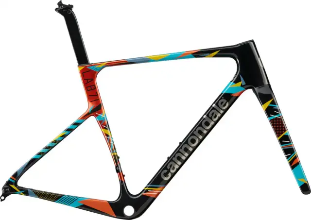 ΣΚΕΛΕΤΟΣ CANNONDALE SUPERSIX EVO LAB71 700c 026-027 - ΜΑΥΡΟ-ΠΟΡΤΟΚΑΛΙ - 56