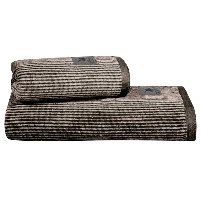 Πετσέτα Προσώπου 50x90 550gsm Greenwich Polo Club Loft 4141 Dark Grey-Nude 100% βαμβακερό