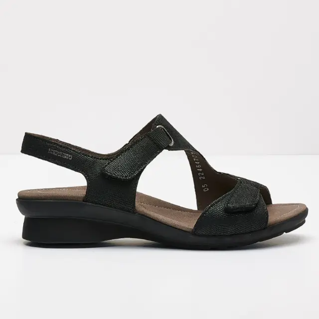 Mephisto Πέδιλα Γυναικείο δέρμα Nubuck Μαύρο MEP/PARIS BLACK/BLACK