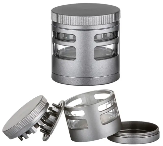 Super Heroes Grinder Τρίφτης 45mm με Παράθυρο - 4 Parts