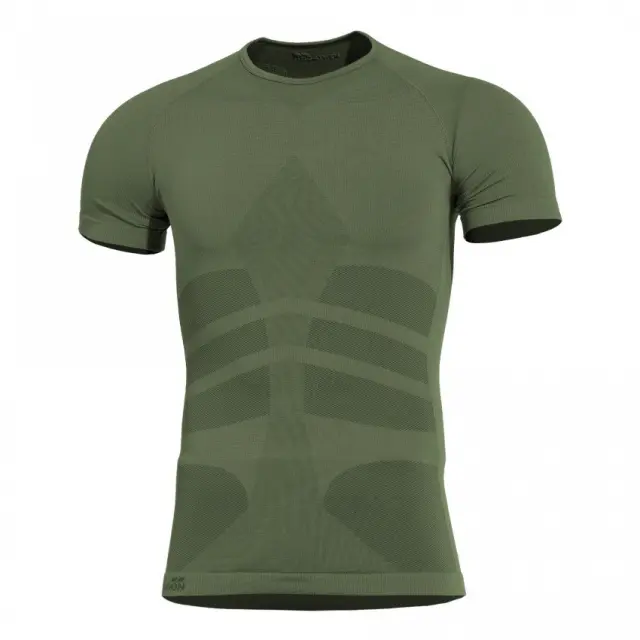 Pentagon Plexis T-Shirt-Ισοθερμική Κοντομάνικη Μπλούζα για Τακτική -Καθημερινή Χρήση - 01-Black-Μαύρο 2