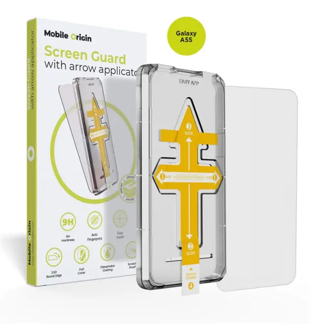 Mobile Origin Screen Guard with arrow applicator - Samsung Galaxy A55