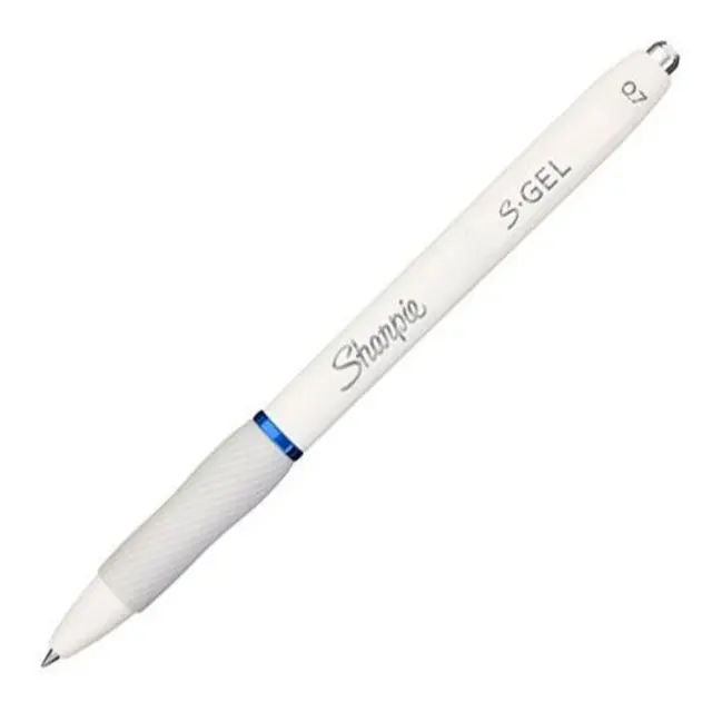 Στυλο Sharpie S-Gel Medium 0.7mm Fashion White Barrel, Blue - 1τεμ