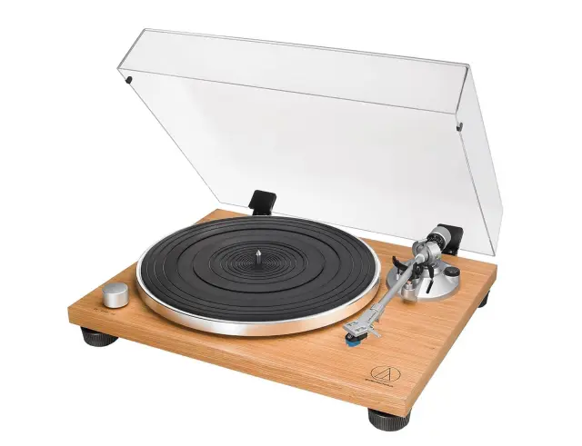 Πικάπ Audio Technica AT-LPW30TK με belt drive, προενισχυτή, ταχύτητες 33-1/3, 45 RPM και σύνδεση RCA - Teak 2