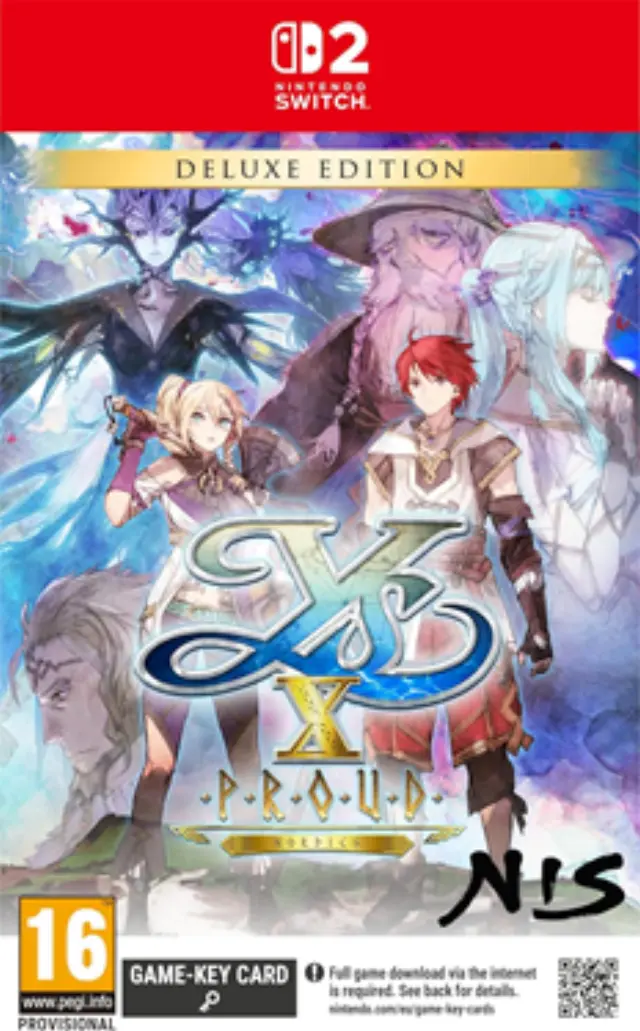 Ys X: Proud Nordics (Deluxe Edition) - Nintendo Switch 2
