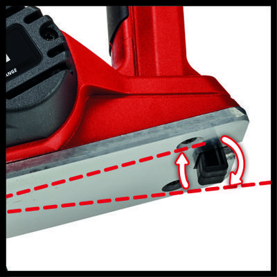 Einhell 4345400 - Πλάνη Μπαταρίας με Πλάτος Πλάνης 82mm και Σύστημα Αναρρόφησης 18V, TE-PL 18/82 Li (Χωρίς Μπαταρία + Φορτιστή) 3
