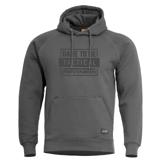Pentagon Phaeton Hood Sweater DT-Μπλούζα Φούτερ για Καθημερινή Χρήση DT - 01-Black-Μαύρο 3