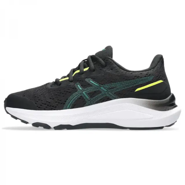 ASICS Gt-1000 13 Gs Kids Sports Shoes Running with Laces Black 1014A343-008 2