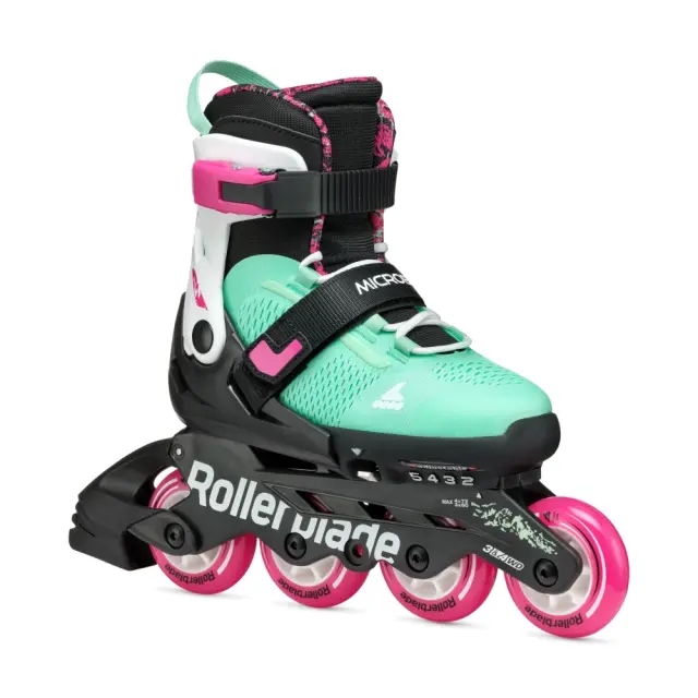 ROLLERBLADE Microblade XT Πατίνια - Μαύρο/Πράσινο Μαύρο-Πράσινο - 36.5-40.5