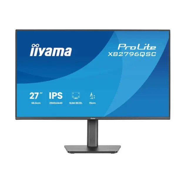 iiyama ProLite XB2796QSC-B1 computer monitor 68.6 cm (27") 2560 x 1440 pixels Quad HD LED Black