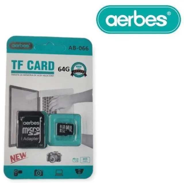 Aerbes AB-S066 microSDXC 64GB με αντάπτορα
